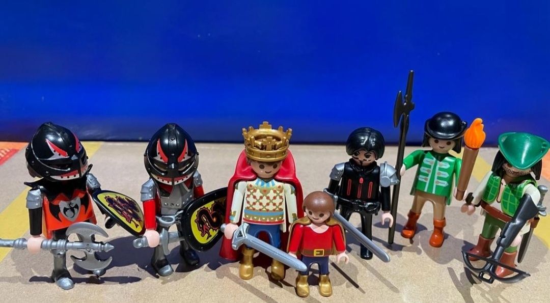 Playmobil cavaleiros idade média - vários preços