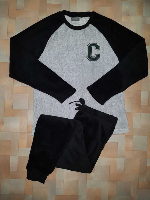 Мега теплый пушистый комплект, пижама меховушка, плюш Primark М р-р