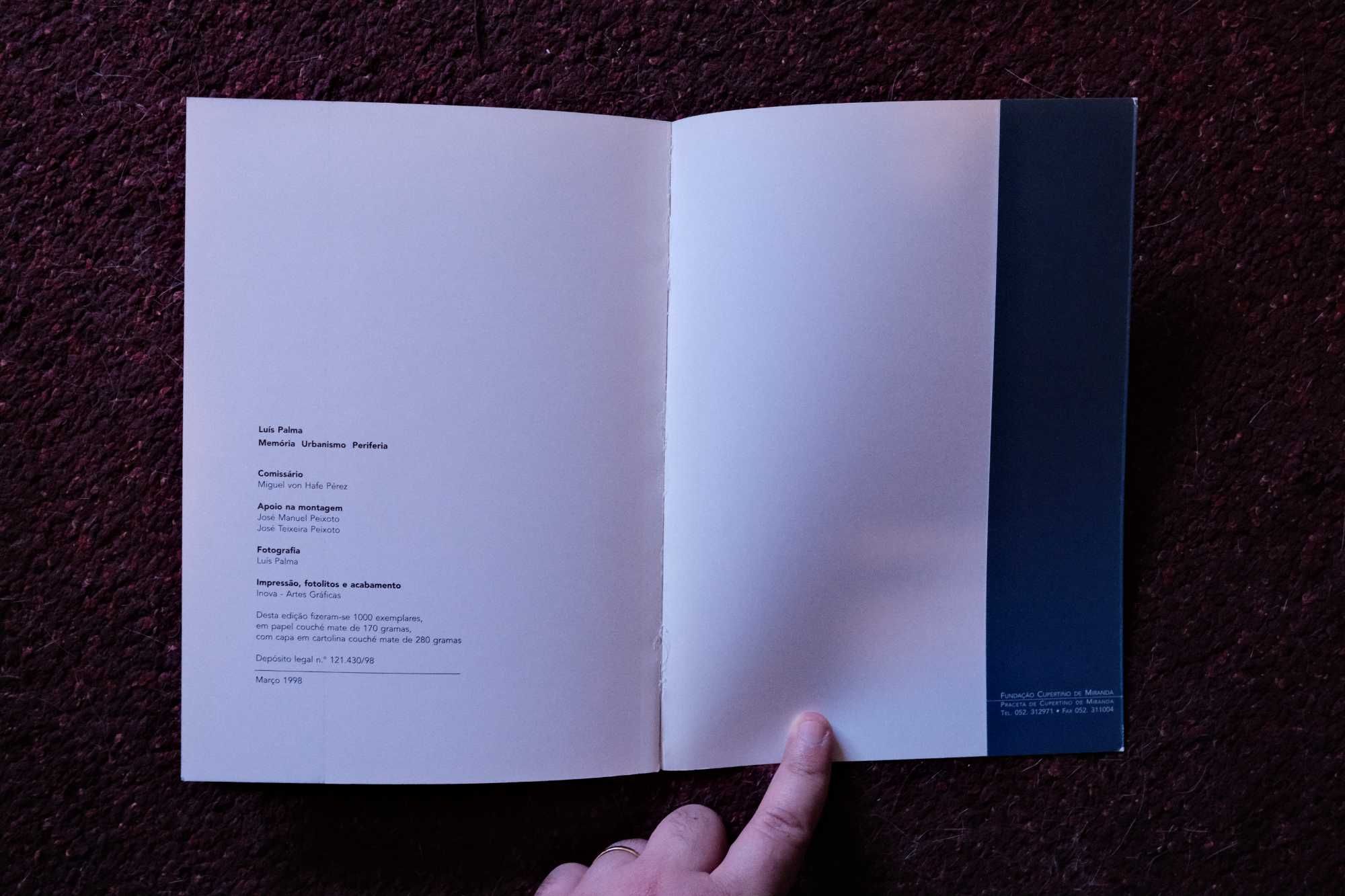 'Memória, Urbanismo, Periferia', Luís Palma (1998)