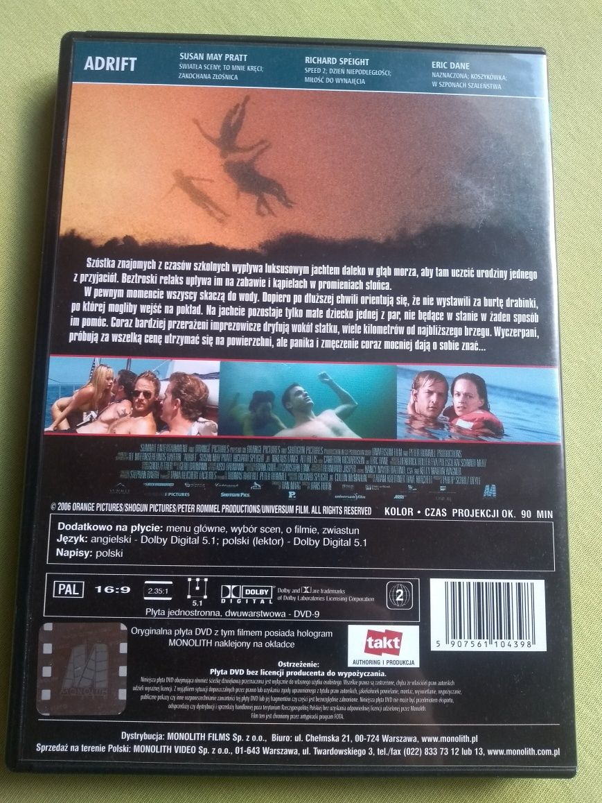 Ocean strachu 2 pratt dvd