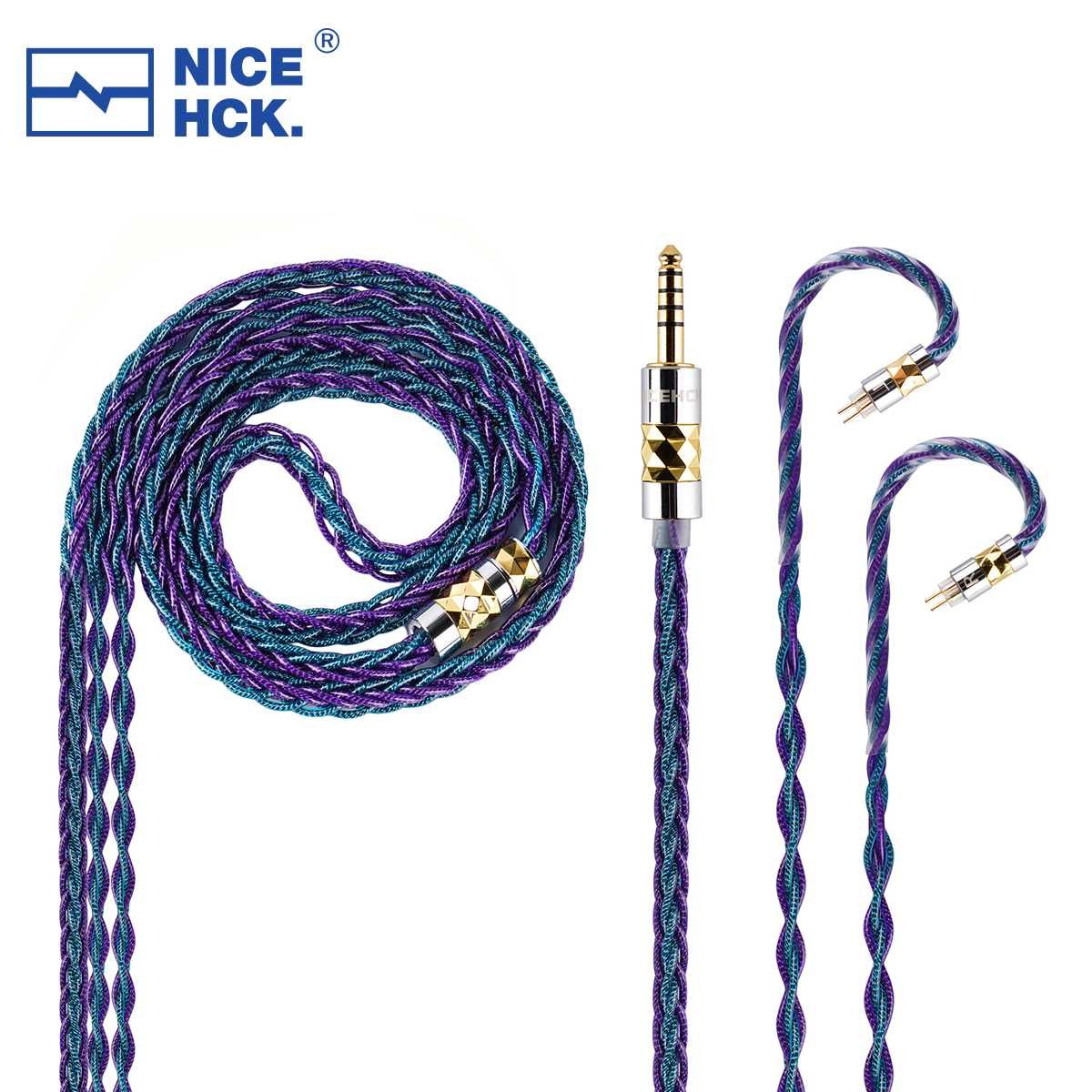 ⇒ NiceHCK DualGod (2Pin 0.78 I 3.5/4.4) - премиальный сменный кабель