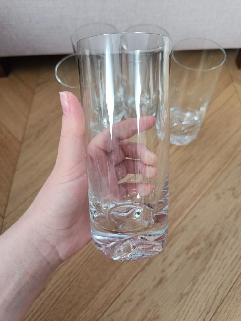 Wysokie szklanki Krosno 5 sztuk 400 ml