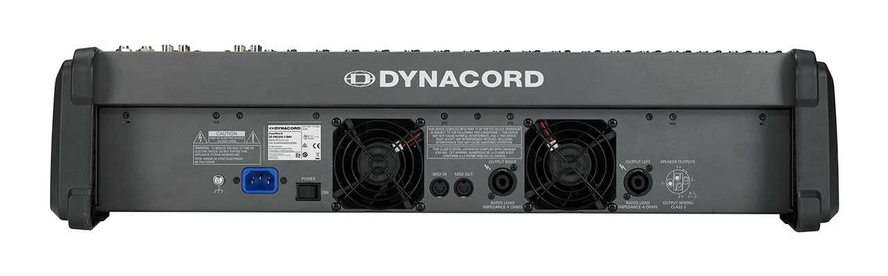 DYNACORD  POWERMATE 1600-3 активний мікшерний пульт 2Х1000Вт