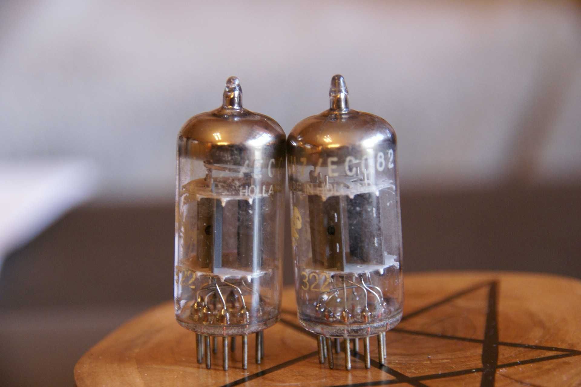 Para lamp 12au7 / ecc82 Amperex Bugle Boy 63 rok
