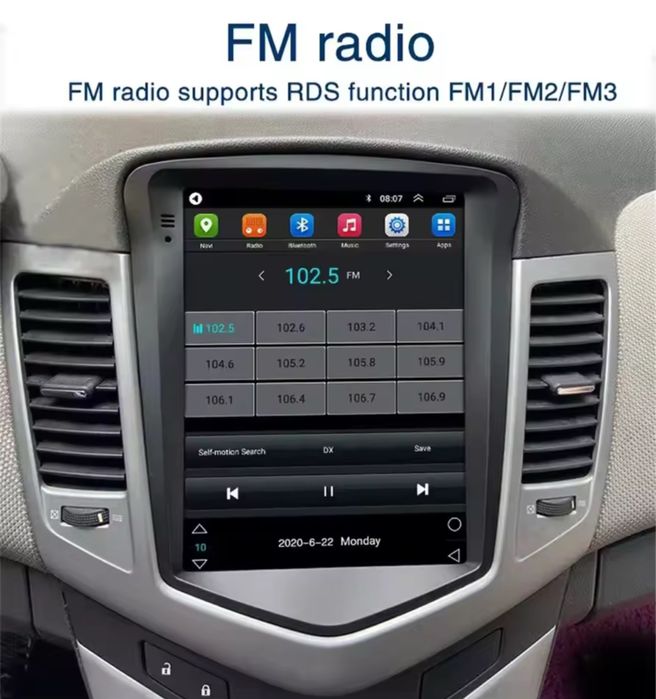 Multimedia Chevrolet Cruze 2010/12