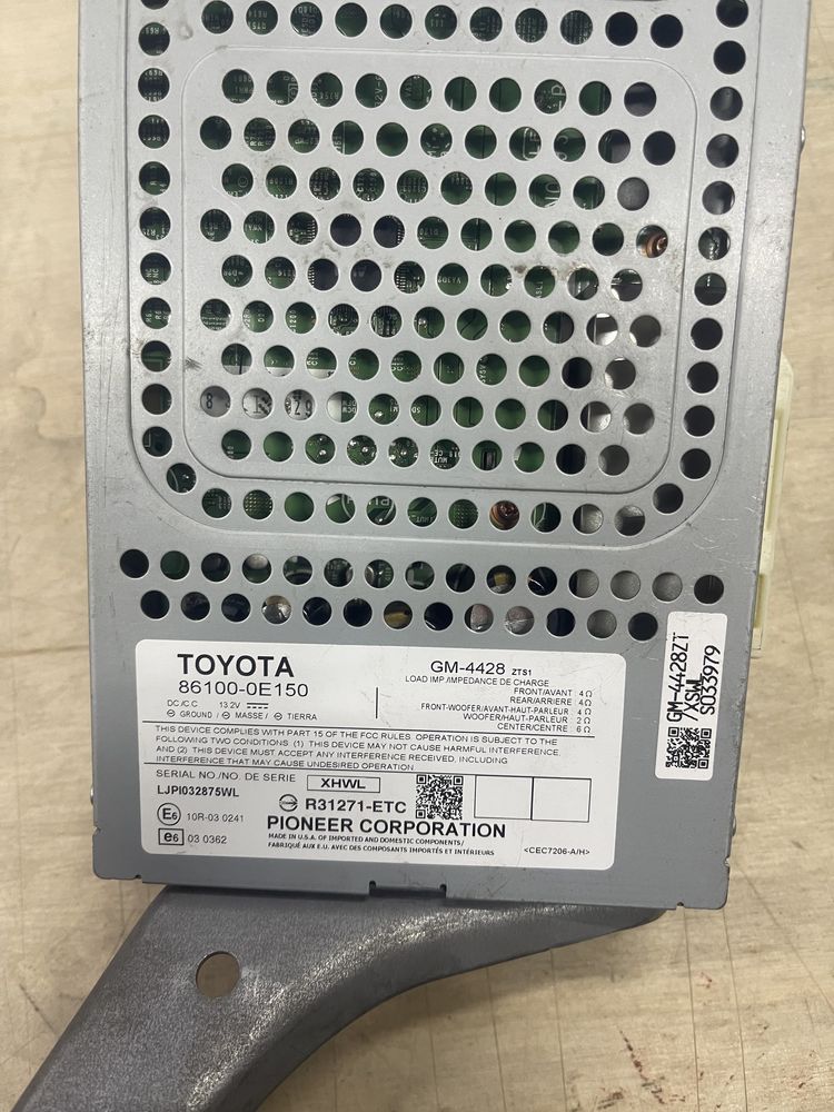 Підсилювач звука Lexus RX450h 86100-0E150 GM-4428