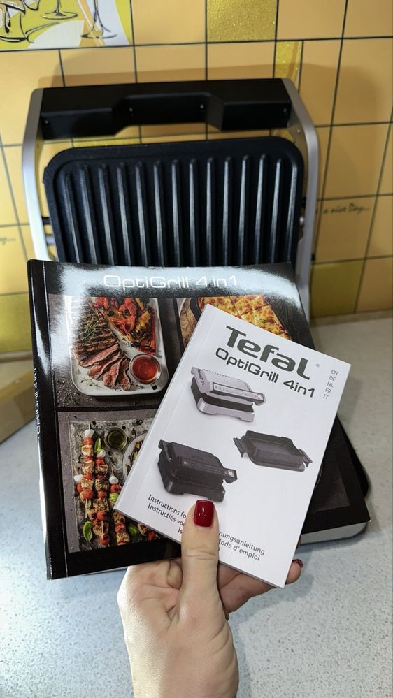 Гриль Tefal OptiGrill 4 в 1 GC774D30