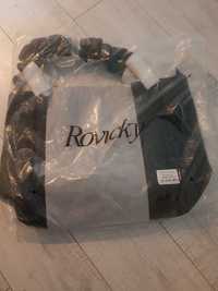 Czarna skórzana torba Rovicky