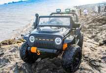 JEEP WRANGLER 4x4 Auto Samochód na akumulator DWUOSOBOWY Udźwig 100kg