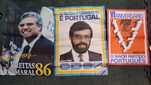 3 Cartazes Politica - Anos 80