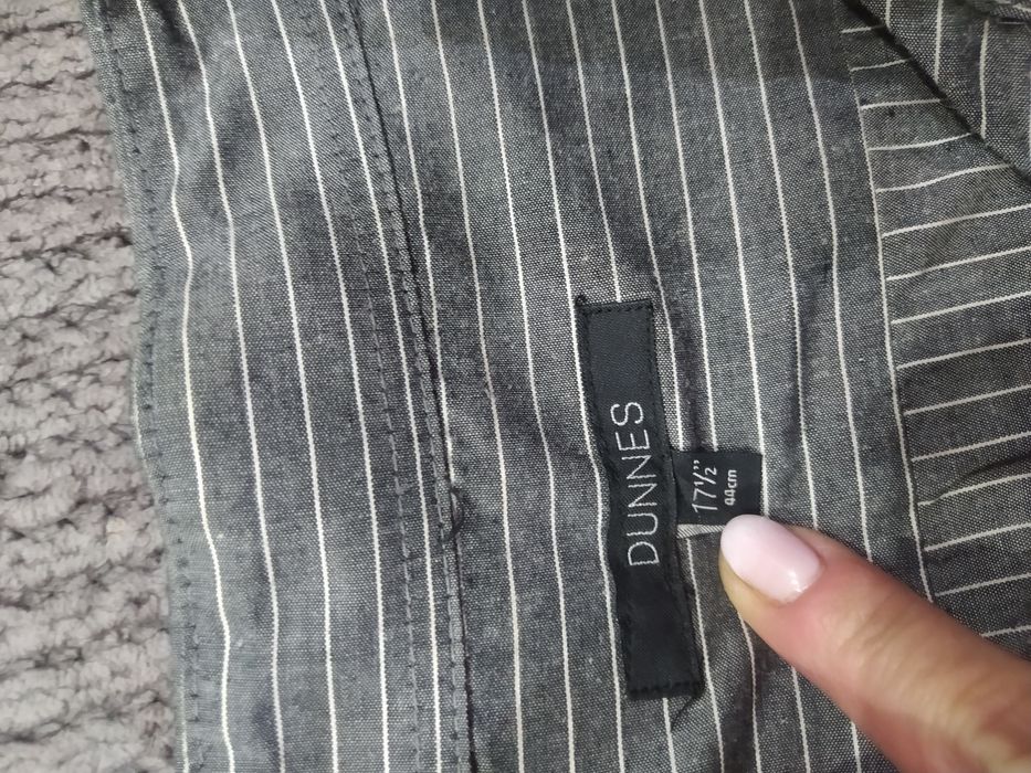modna stylowa koszula męska DUNNES XL XXL 17  1/2  długi rękaw