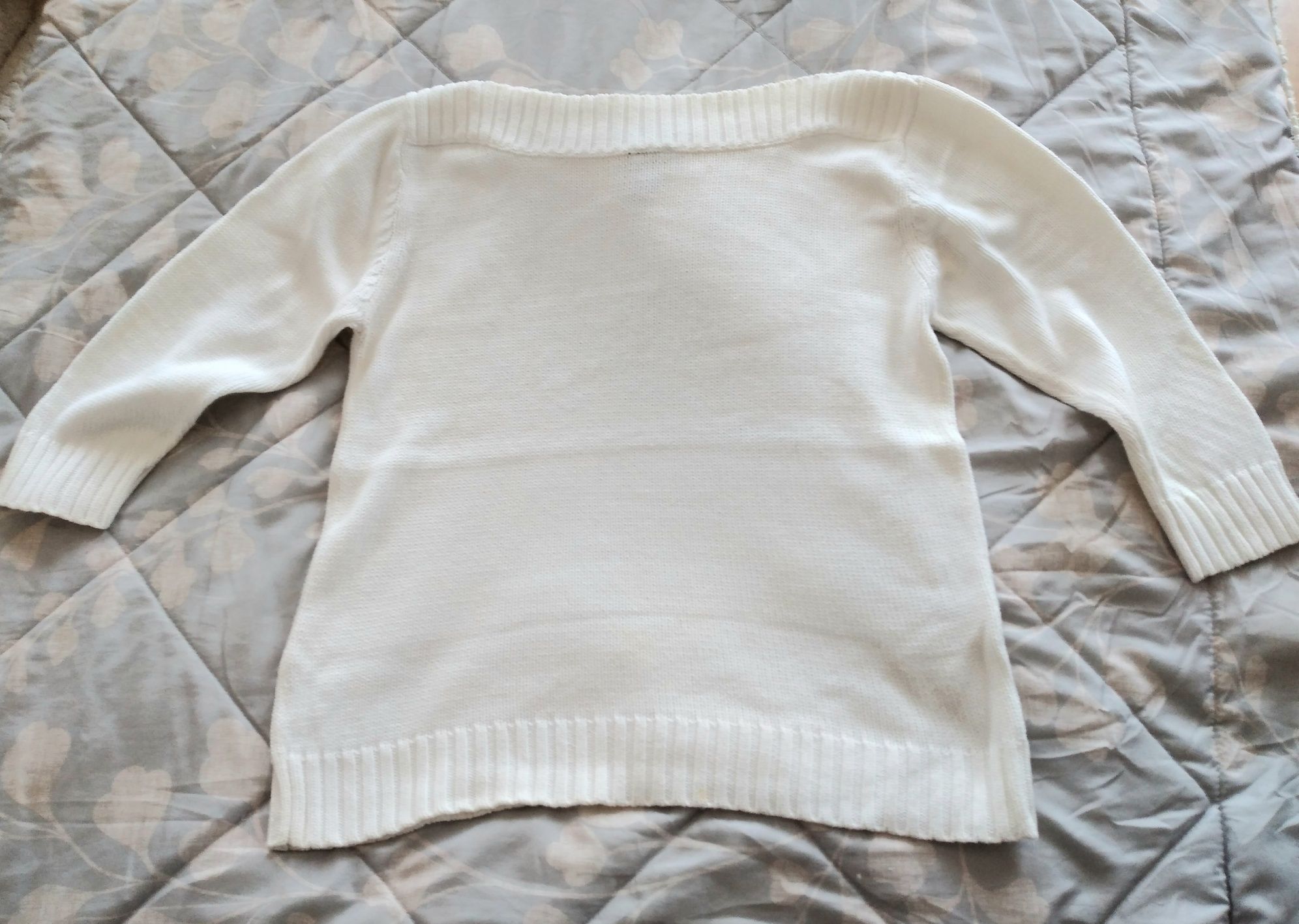 Camisola de fio de algodão, tamanho XL