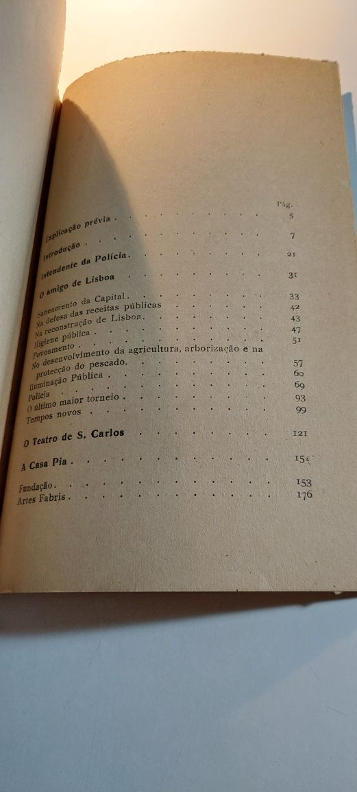 Pina Manique, O Político - O Amigo de Lisboa (1948)