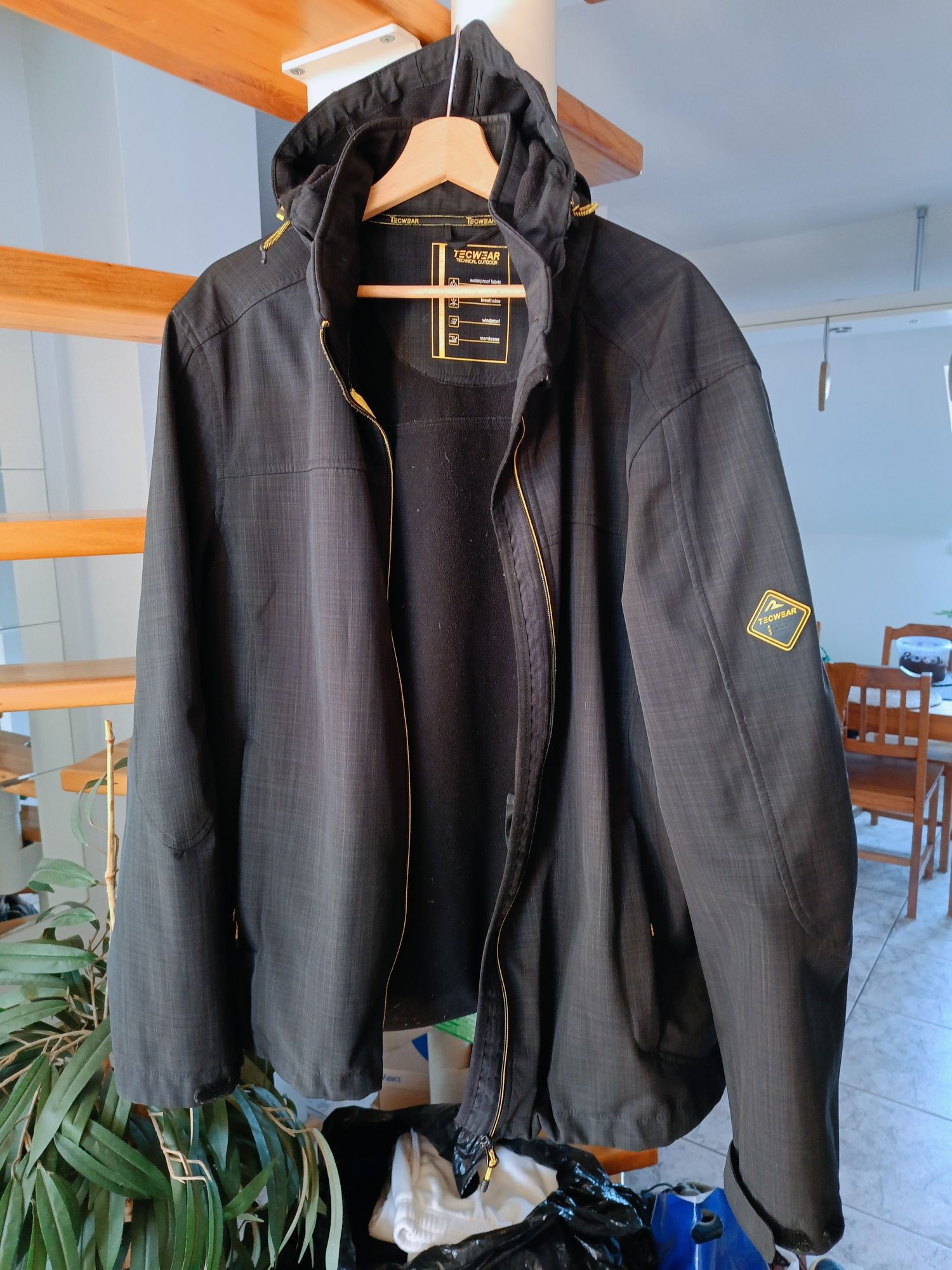 Tecwear męska bluza Softshell z kapturem rozmiar XL