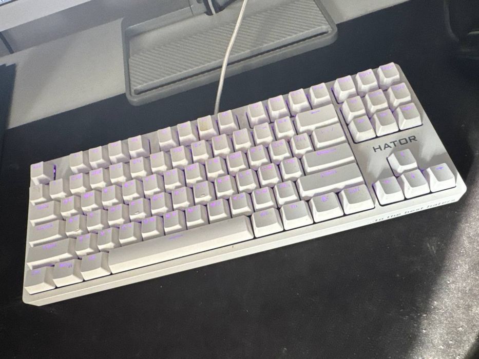 Клавиатура механическая Hator evo tkl white