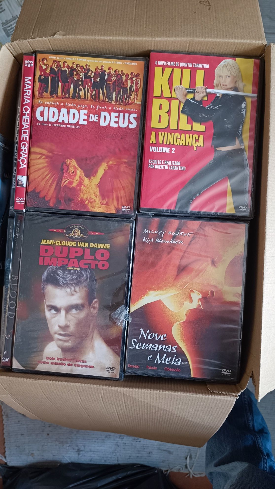 Lote de DVD's novos