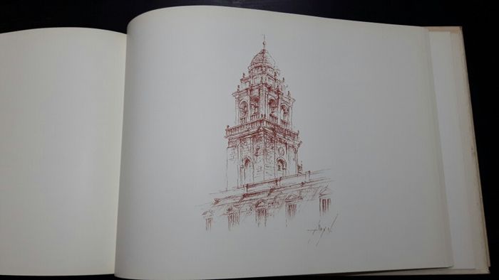 Livro de desenho "Cidades e vilas"