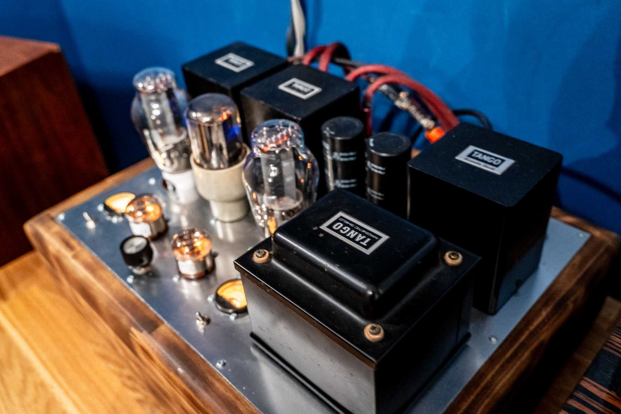 wzmacniacz lampowy SE 300b + 717a DIY made in Japan