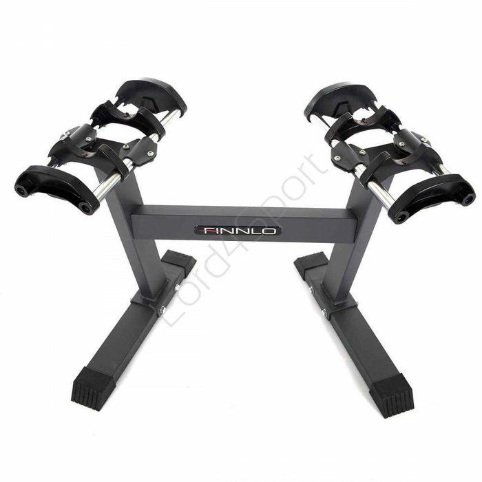 Zestaw hantli systemowych ze stojakiem FINNLO SMARTLOCK 2x20 kg