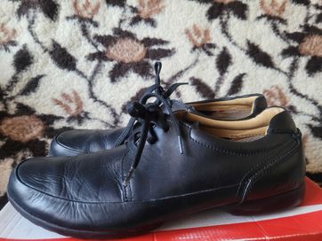 Super skórzane lekkie półbuty Clarks Lace Up r.45