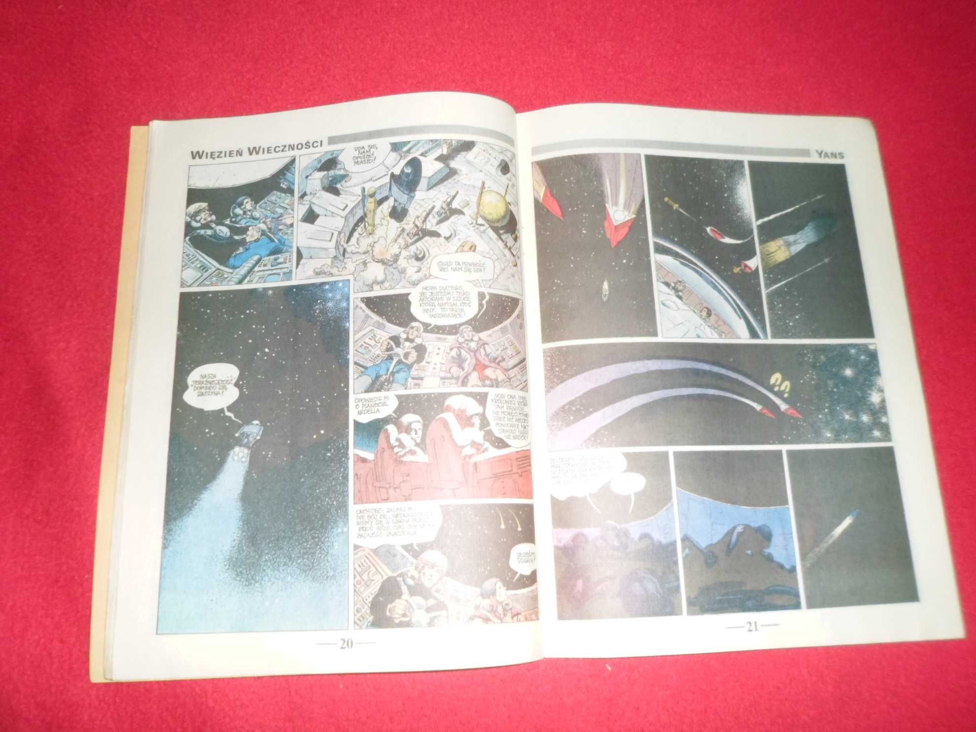 KOMIKS Fantastyka 3/4'88 Zeszyt YANS Więzień Wieczności Duchateau, Grz