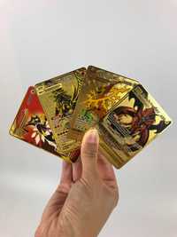 HIT 4 METALOWE KARTY Pokemon Złote Legendarne Super Kolekcja