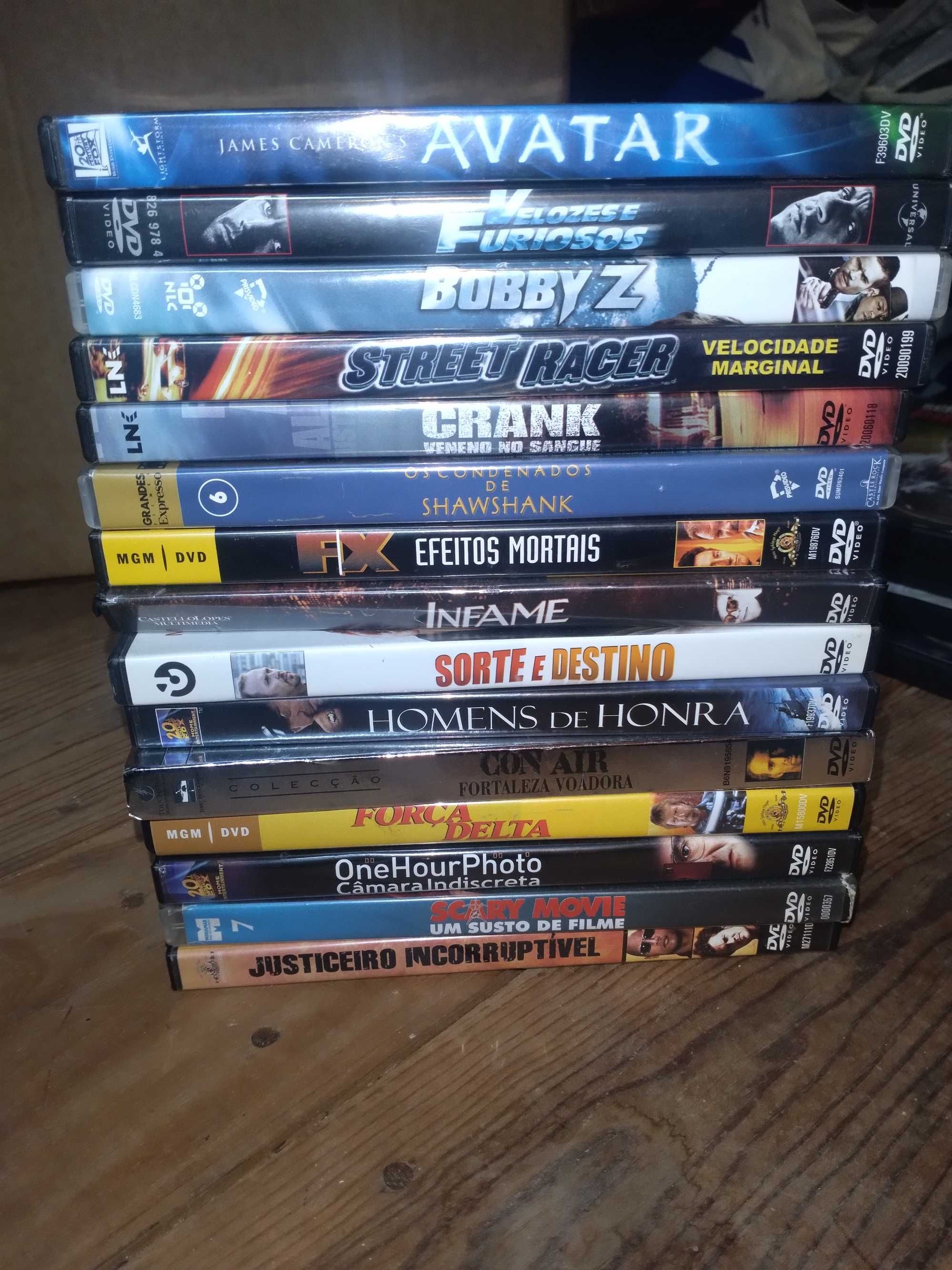 DVD's vários filmes