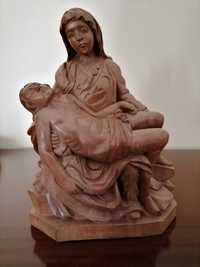 Pieta / Nossa Senhora da Piedade em madeira