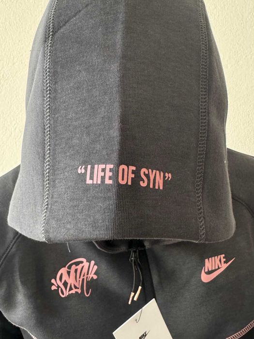 Зіп-Худі Nike Tech Fleece Life Of Syn(M, L, XL). Зіпка Теч Фліс.