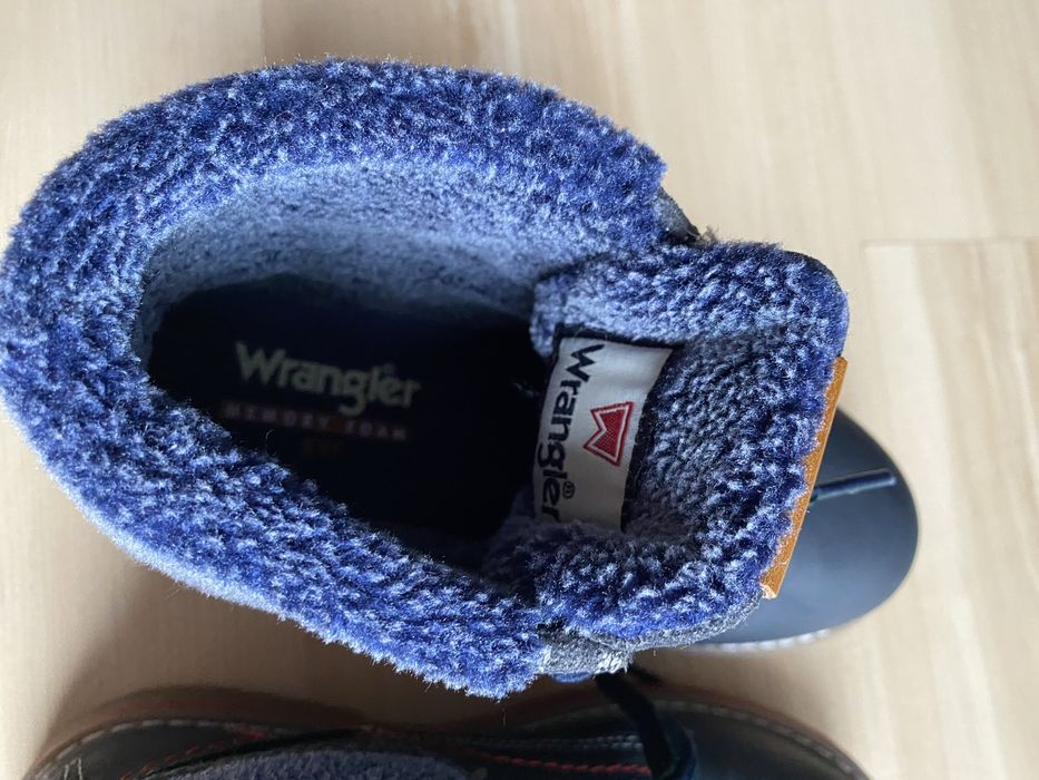Nowe buty zimowe trapery kozaki botki trzewiki ocieplane Wrangler 32