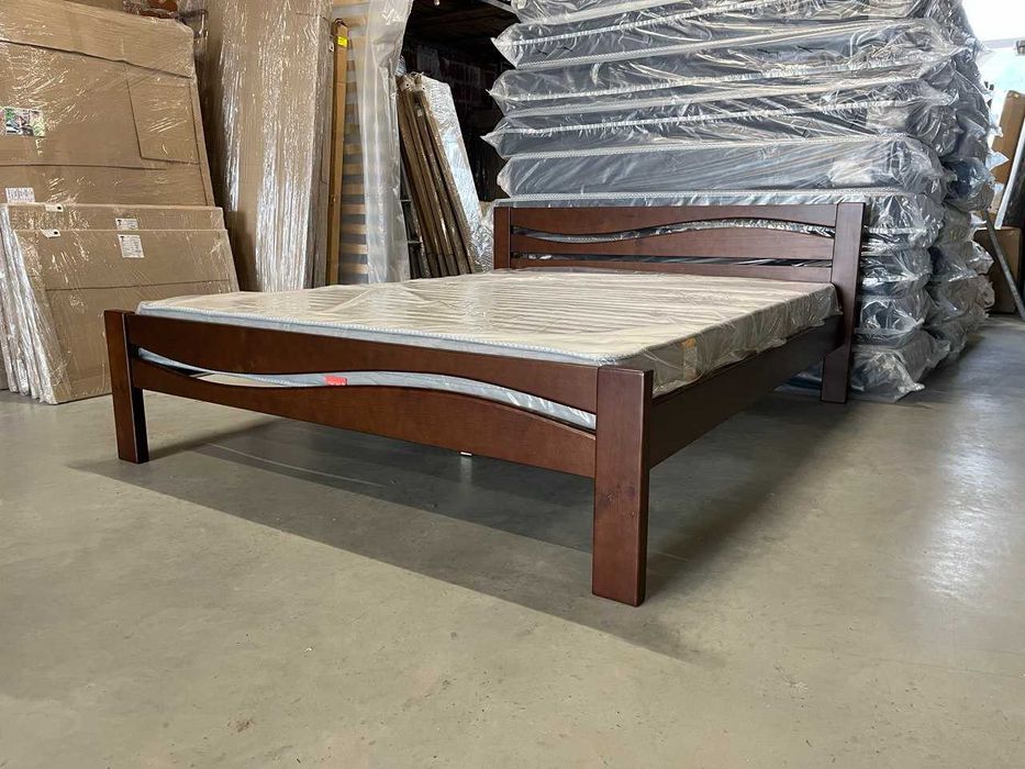 Дерев'яне двохспальне ліжко, ліжко з дерева