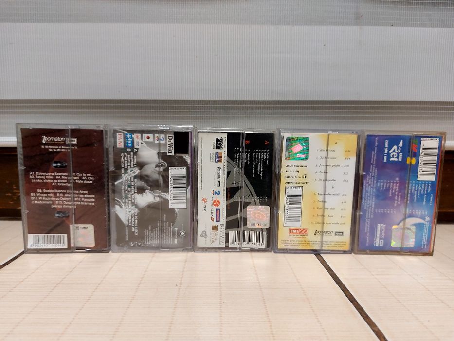 Kasety audio Justyna Steczkowska orginalne 1 wydania