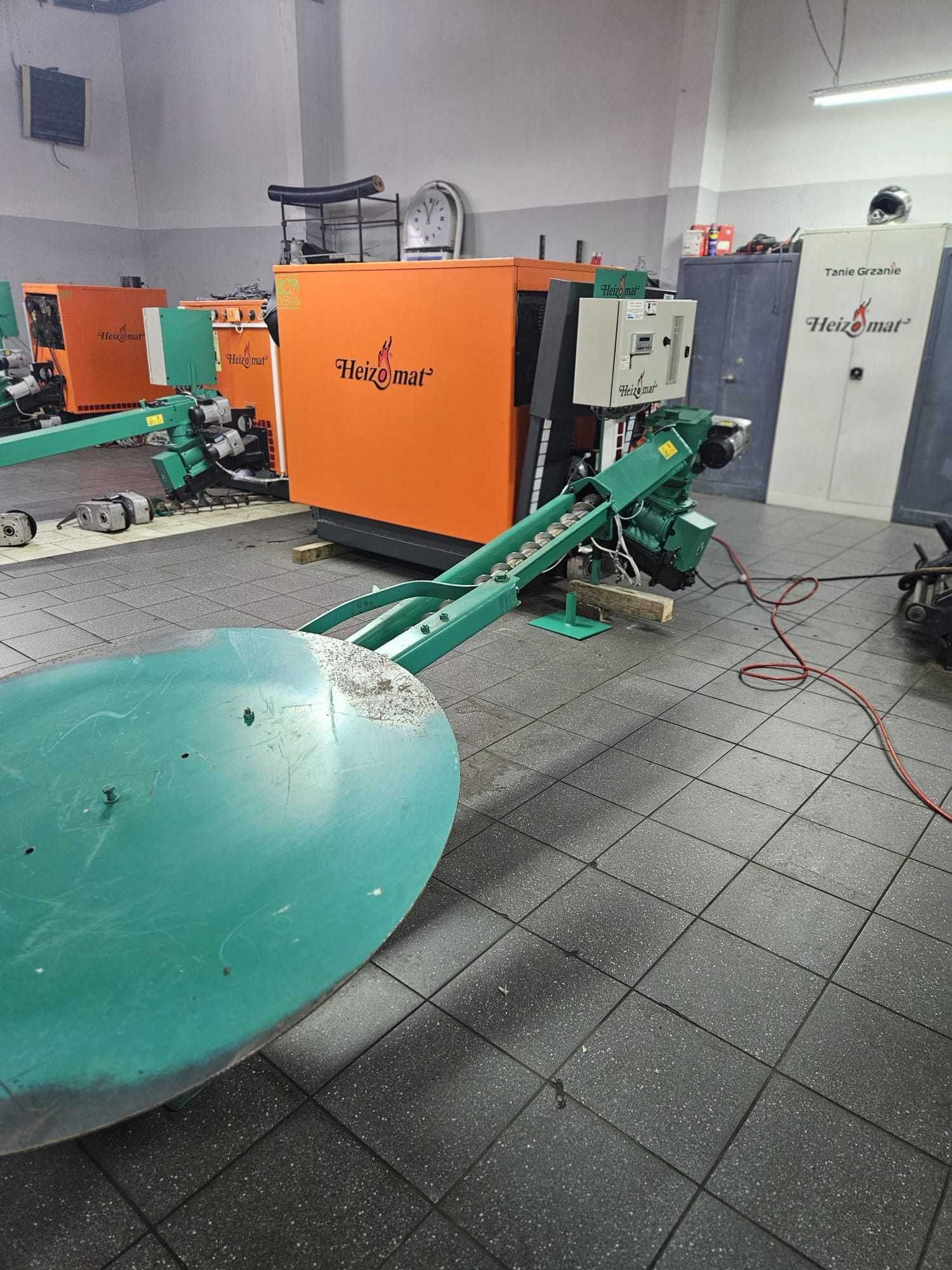 Piec na Trociny Zrębkę Pestka Wióra inne Biomasy Heizomat 100kw