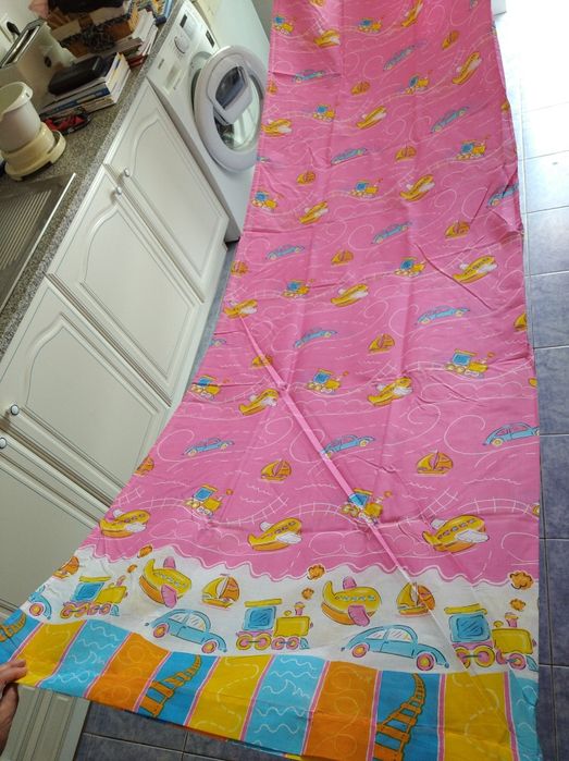 Lençol novo cor de rosa