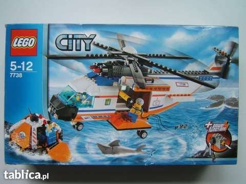 Helikopter 7738 Lego INSTRUKCJA zestaw city straż klock figurka ludzik