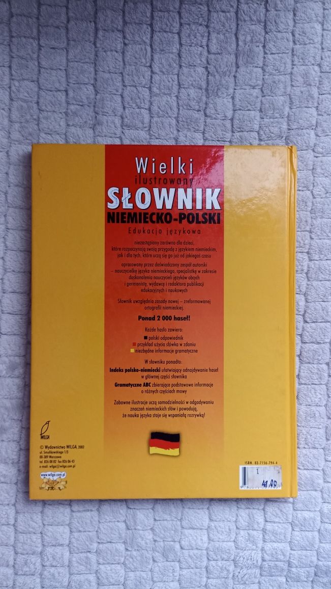 Wielki ilustrowany słownik niemiecko-polski