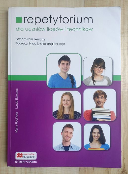 Repetytorium język angielski poziom rozszerzony