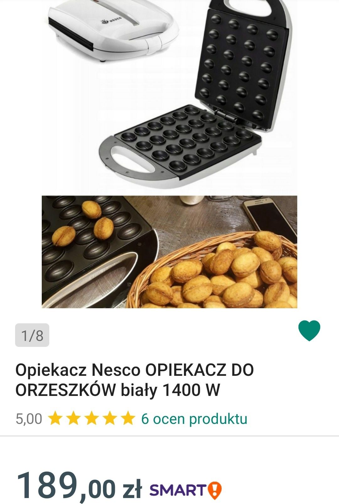 Opiekacz do orzeszków