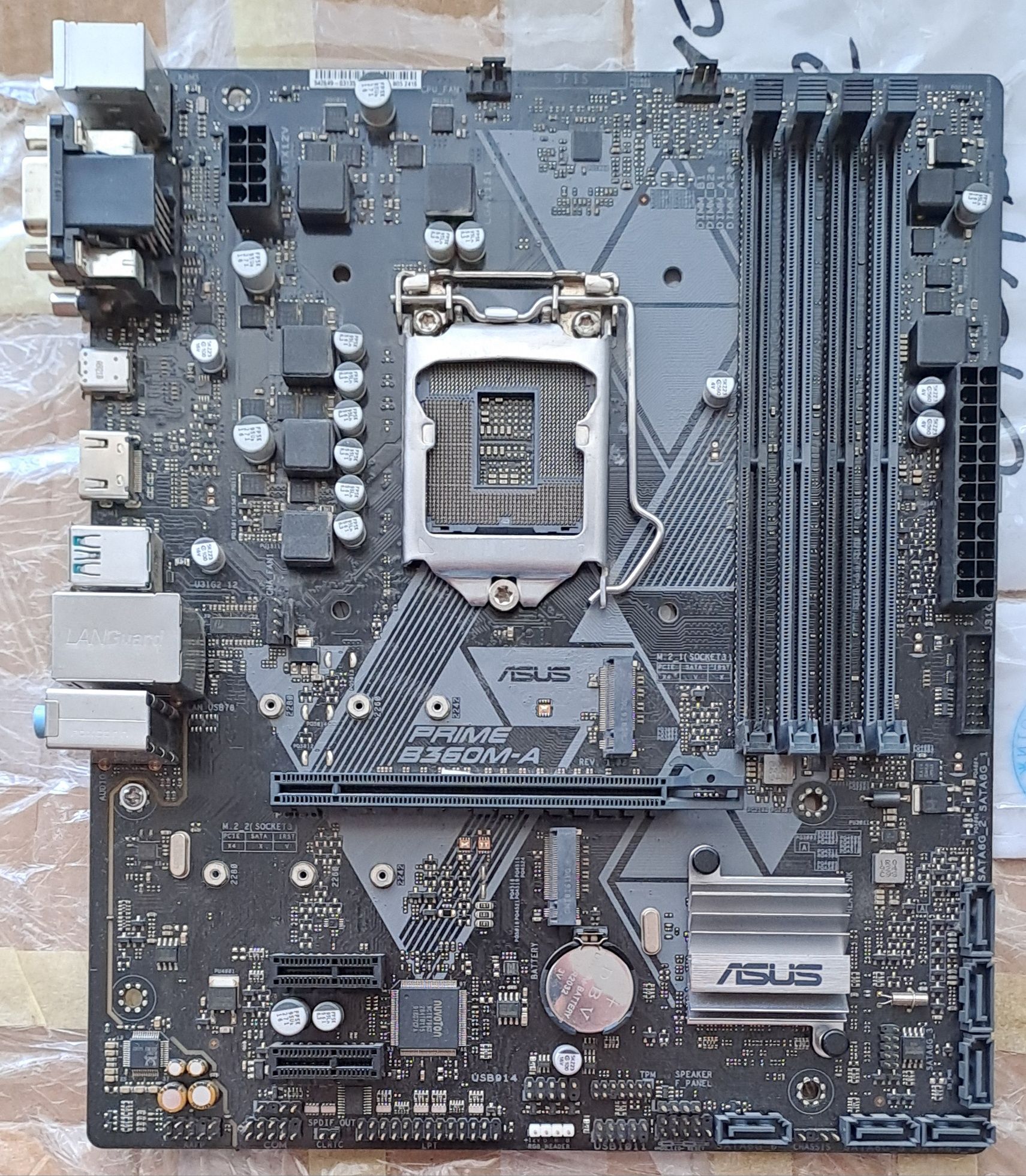 Материнська плата ASUS PRIME B360M-A