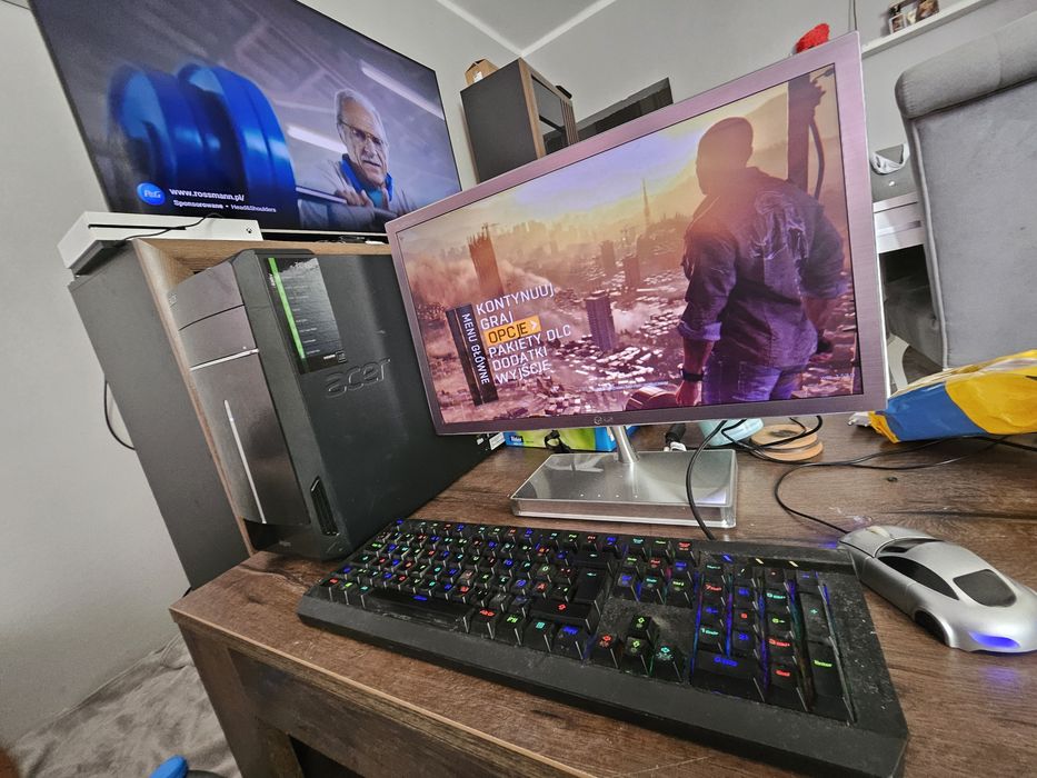Zestaw komputerowy do gierek