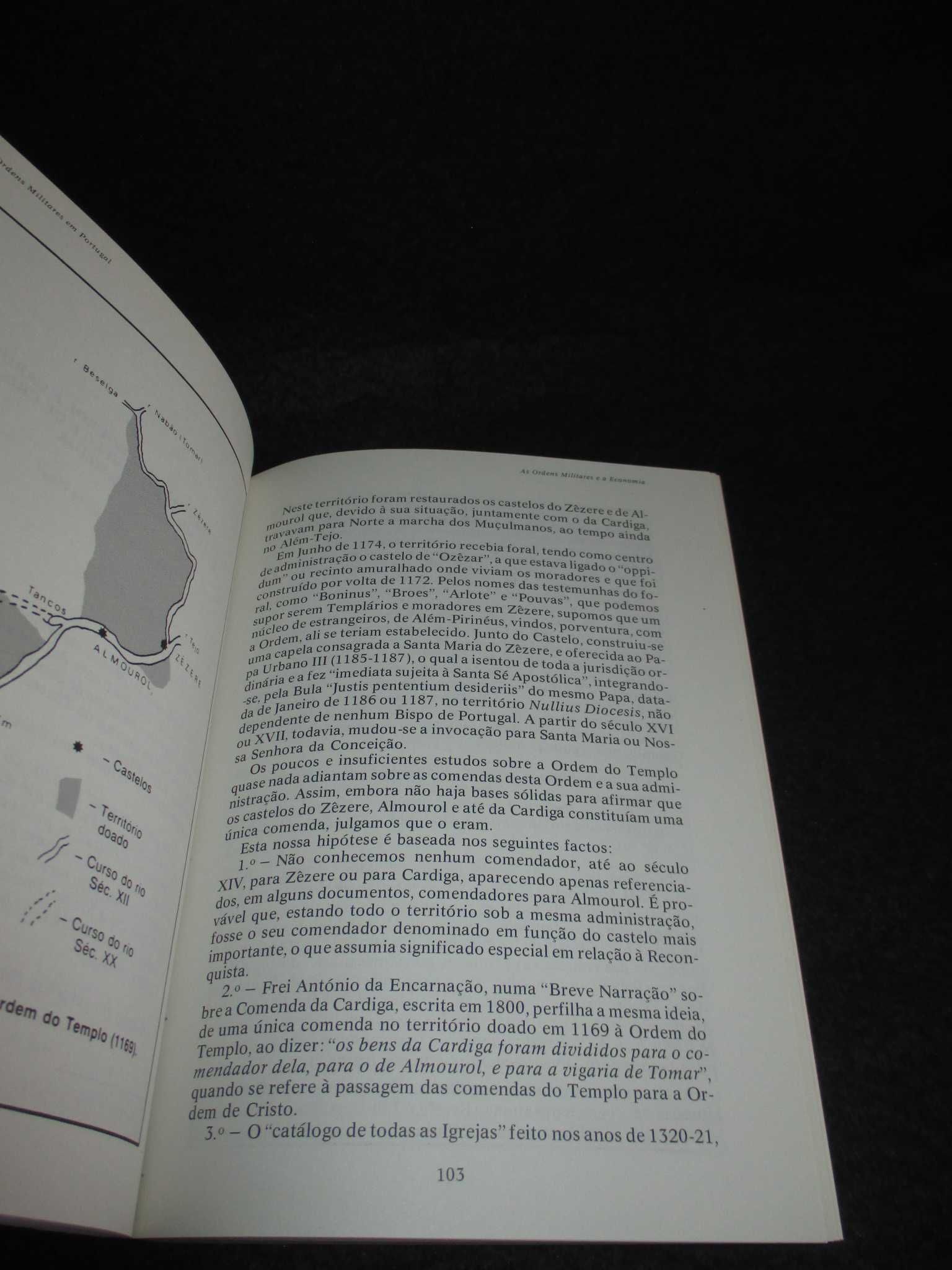 Livro As Ordens Militares em Portugal 1991