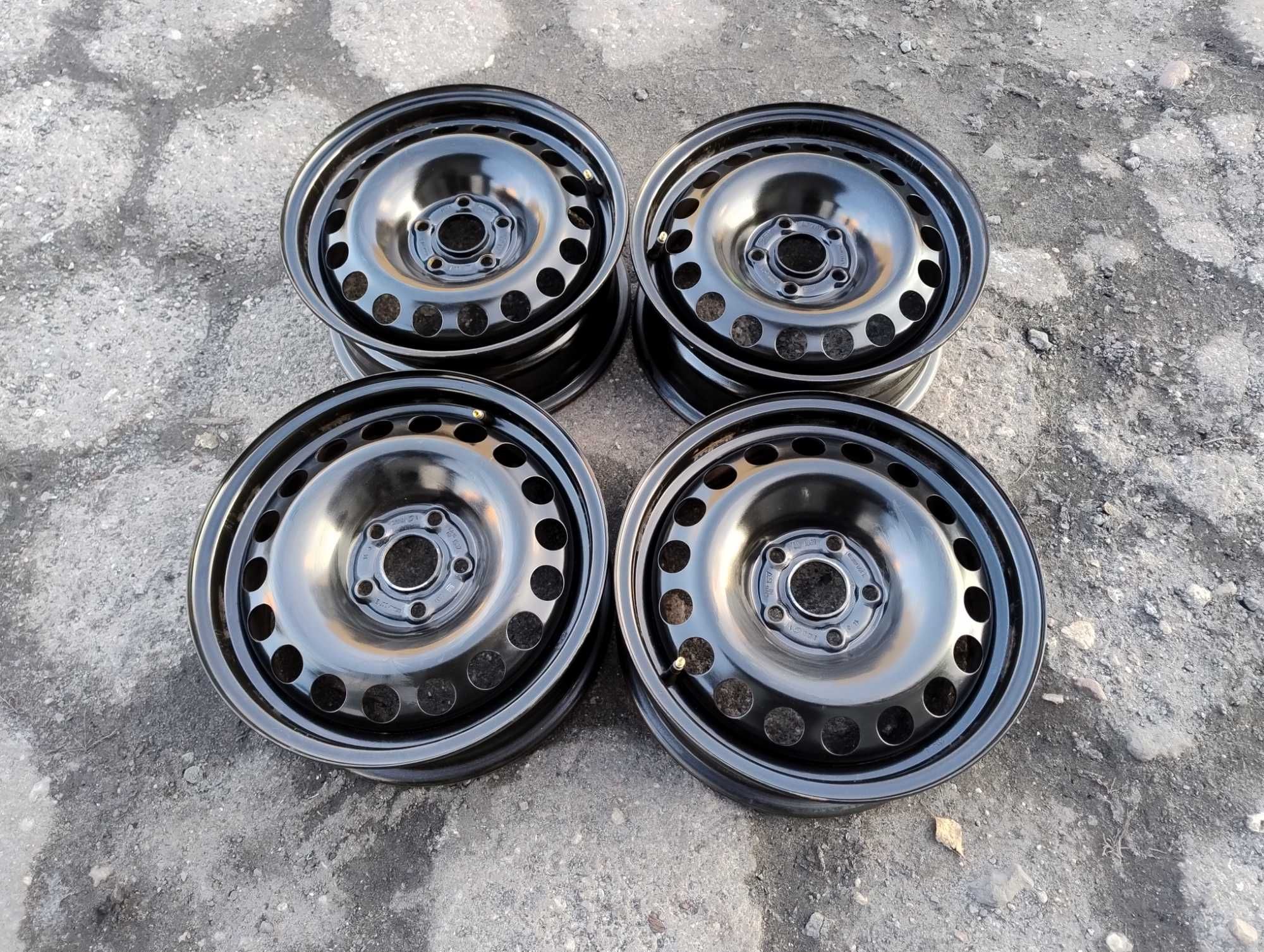 Opel,Chevrolet 5x105 6J Et37 15" Komplet Oryginał z Czujnikami