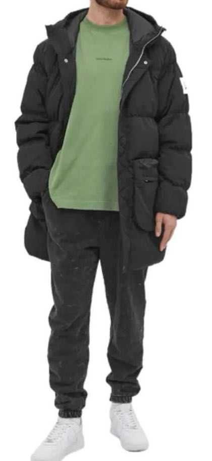 Nowa Kurtka NIke AIR JORDAN Essential czarna puchowa płaszcz ciepła