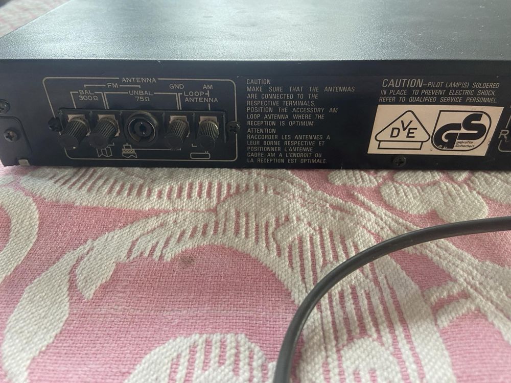 Cyfrowy tuner Pioneer TX- 940, 1983-84 r.