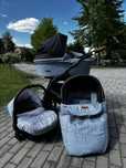 Wózek dziecięcy RIKO BASIC 3w1 / Gondola /Nosidełko / Spacerówka