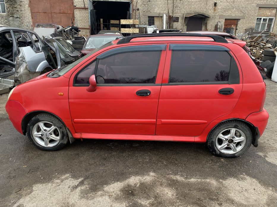 Разборка Chery QQ капот стекла фара мотор