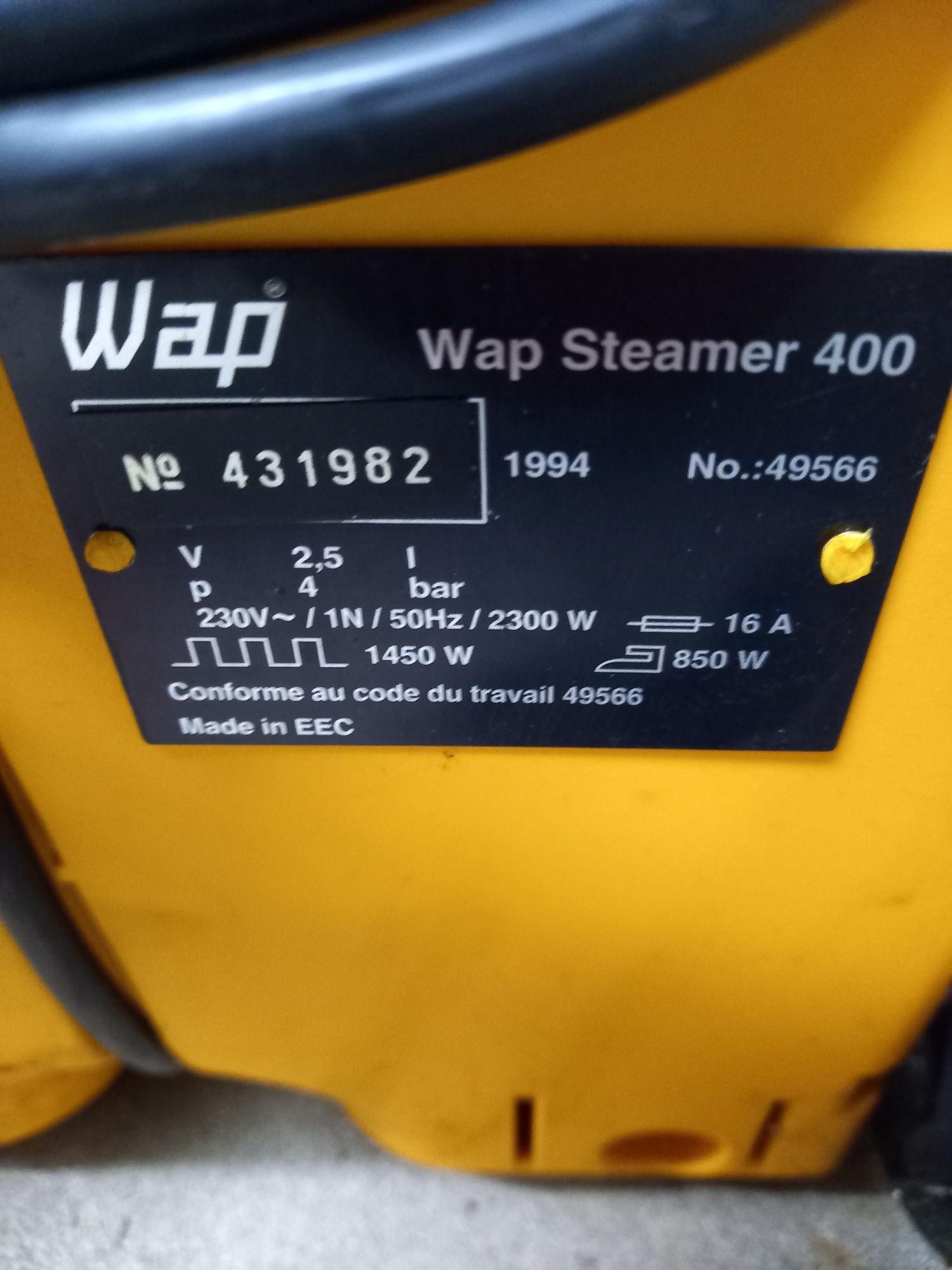 Parownica WAP Steamer 400