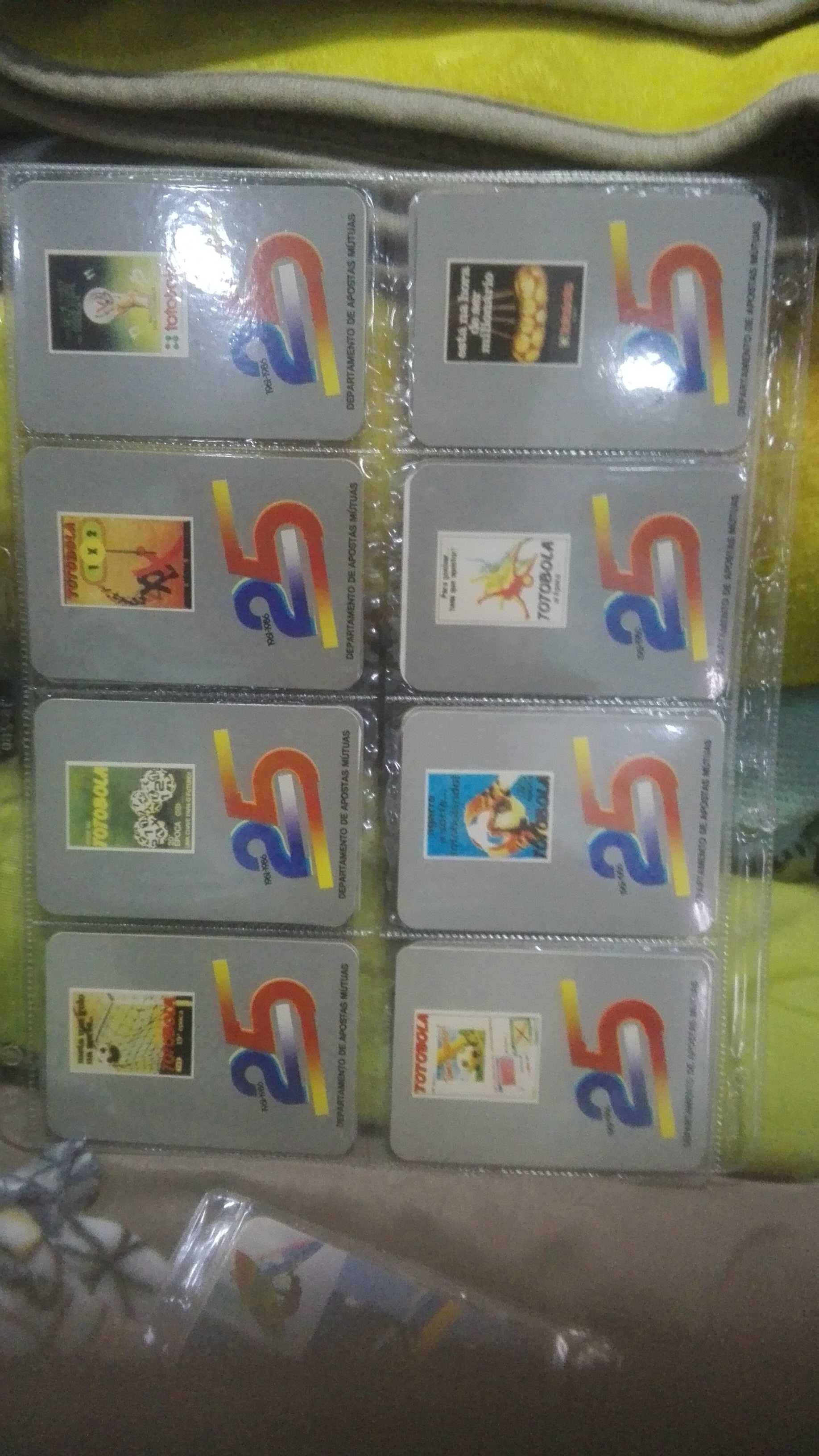 Coleção de calendários de bolso anos 80 e 90