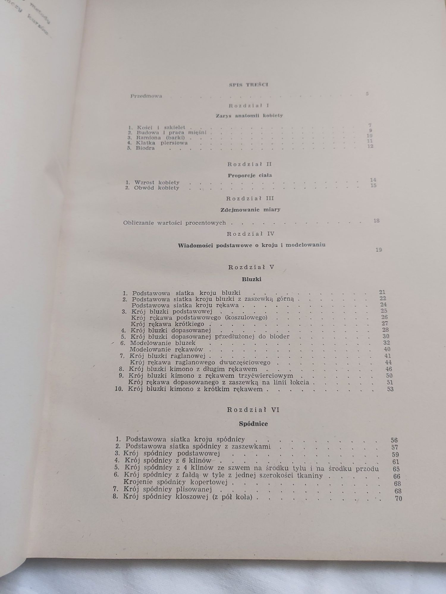 Zunifikowana metoda kroju damskiego 1960 Stara Książka