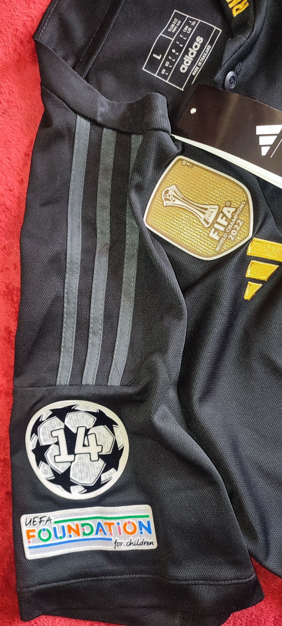 Oryginalna z metką koszulka Adidas Real Madryt rozm L wymiary na fotka